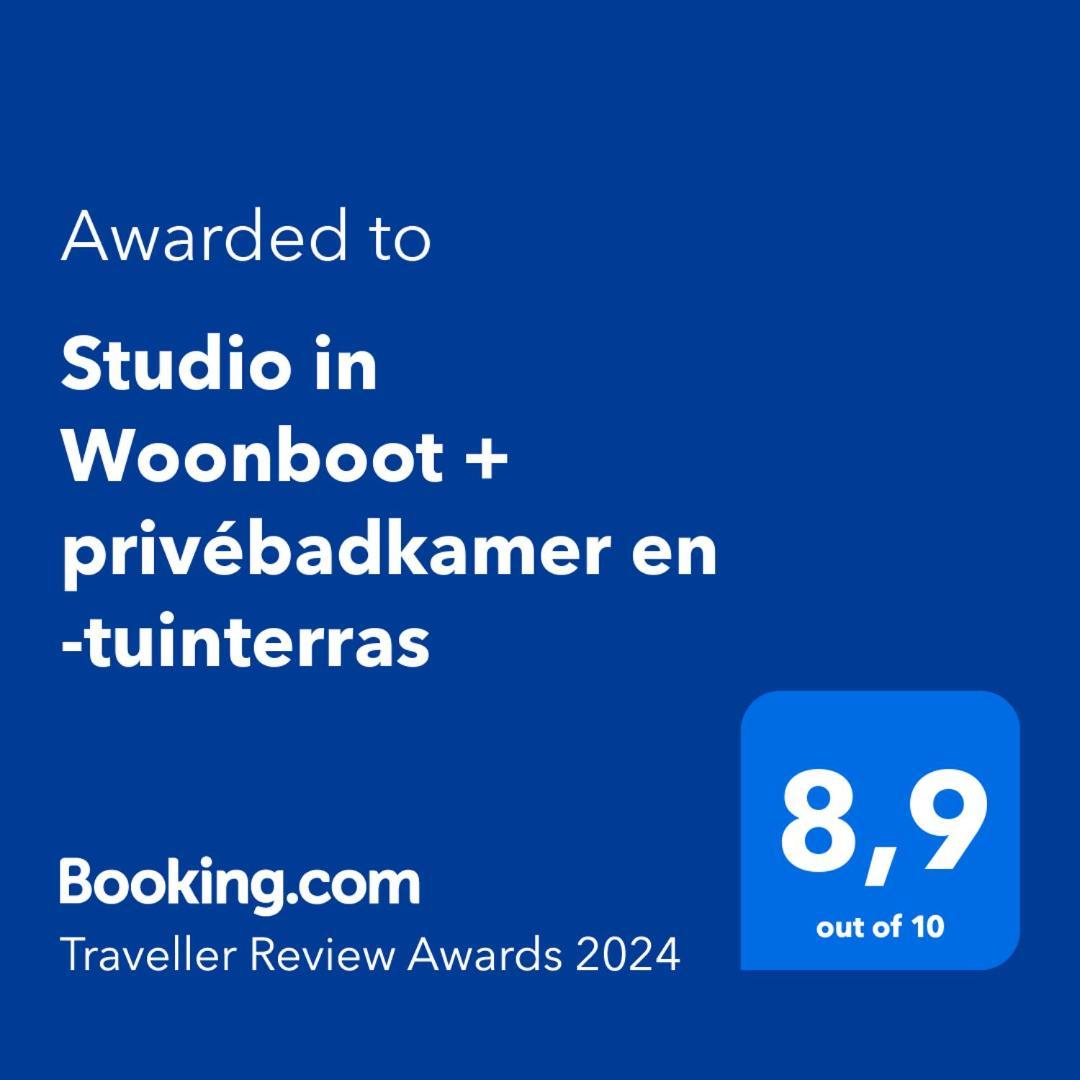 Benedenverdieping In Woonboot Met Tuinterras Утрехт Екстериор снимка